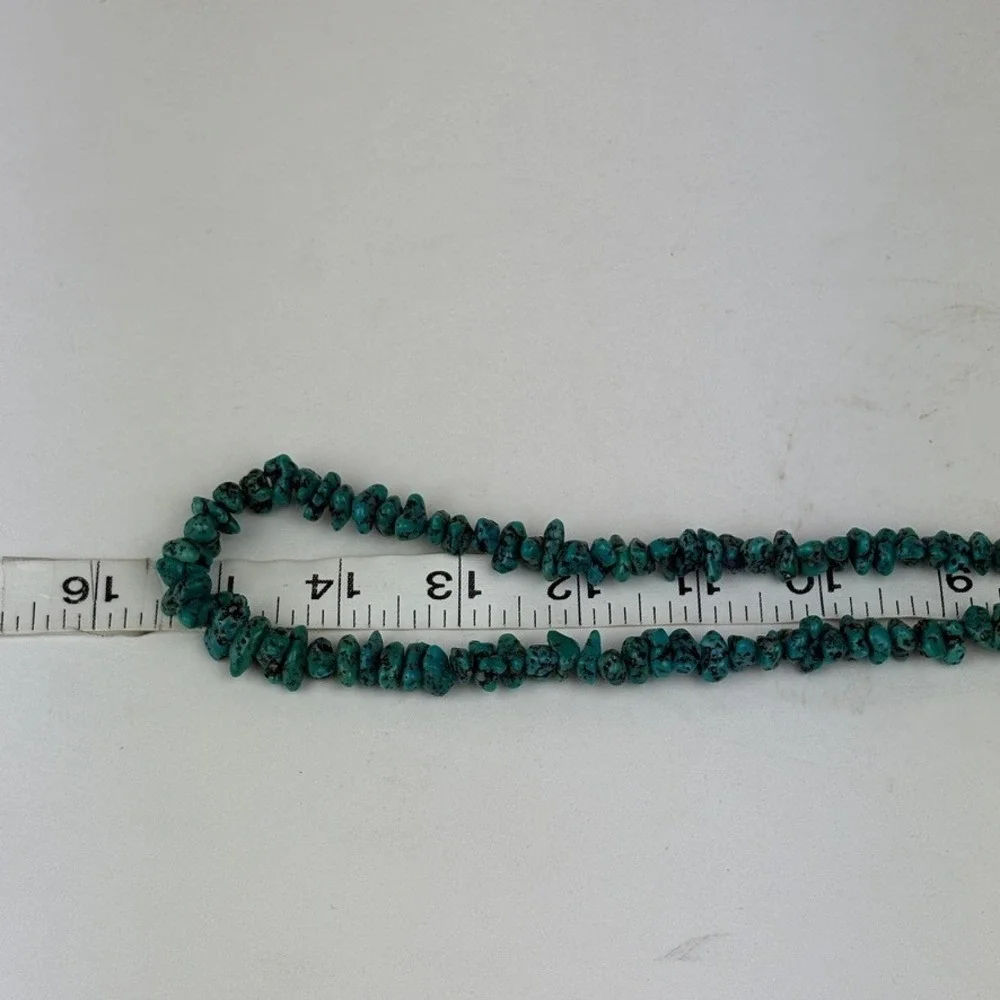 Authentic Turquoise Nugget Necklace 15